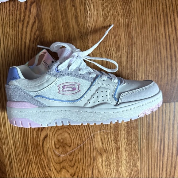 NIB Skechers Girl SKX-228 White/Multi Girl Sneakers size 1.5 - Picture 5 of 9
